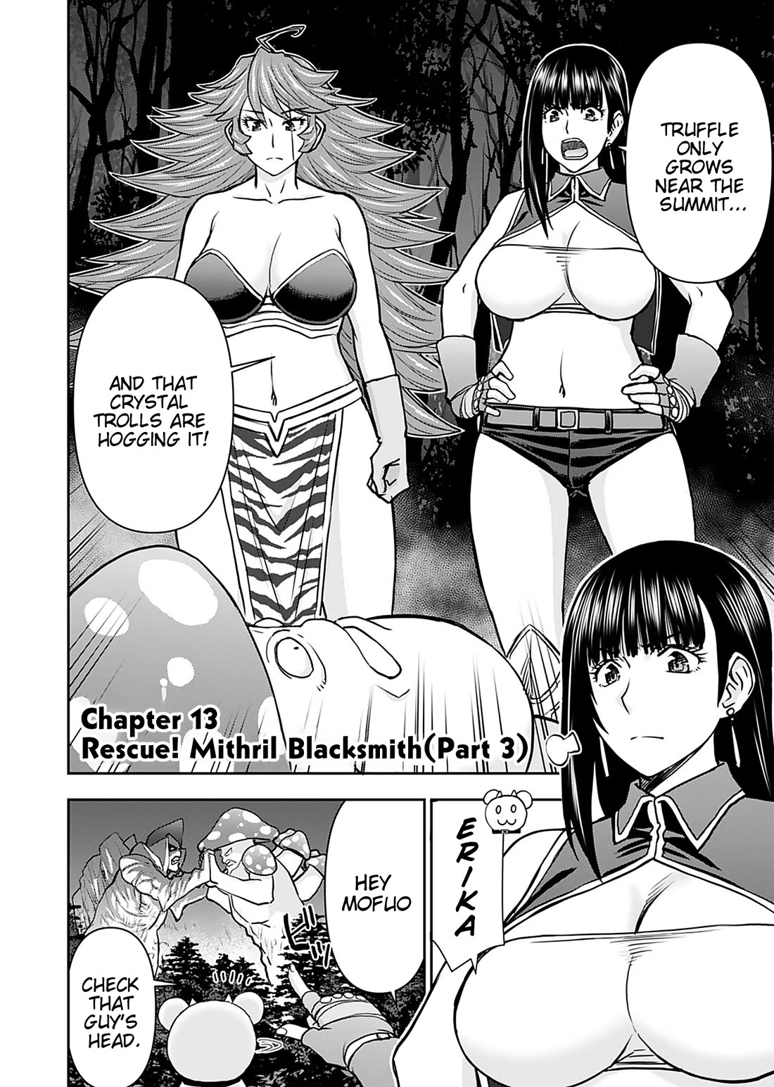 Isekai Sniper Is the Female Warrior's Mofumofu Pet Chapter 13 page 2 - Chapter 13: Rescue! Mithril Blacksmith (Part 3)