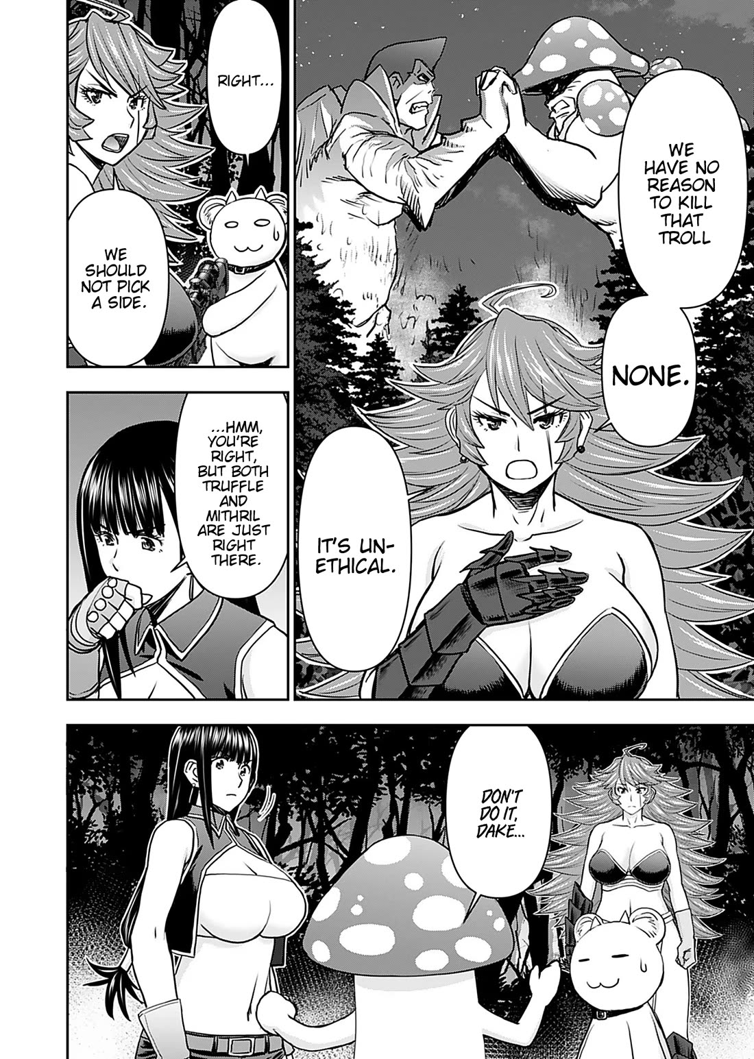 Isekai Sniper Is the Female Warrior's Mofumofu Pet Chapter 13 page 4 - Chapter 13: Rescue! Mithril Blacksmith (Part 3)
