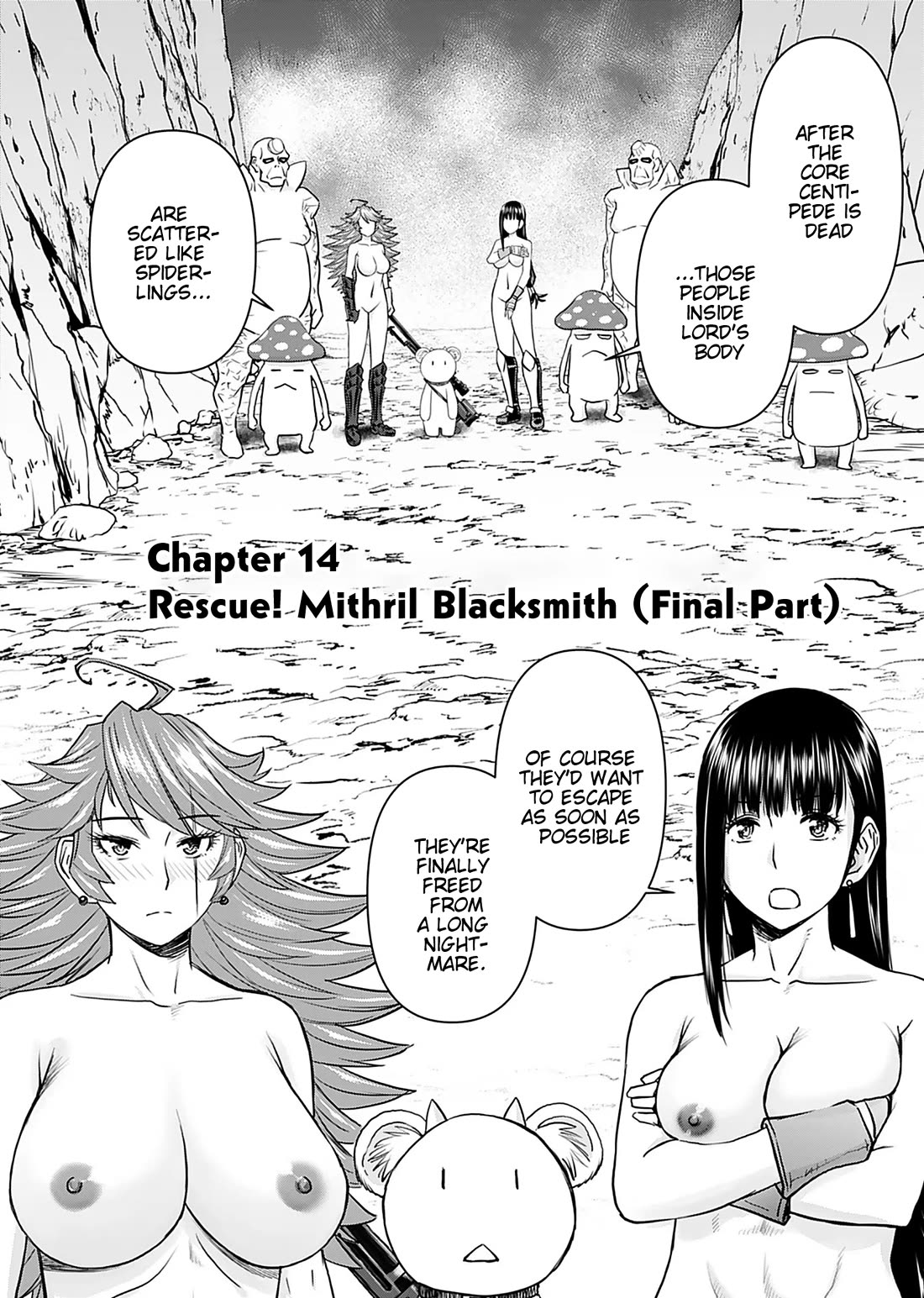 Isekai Sniper Is the Female Warrior's Mofumofu Pet Chapter 14 page 2 - Chapter 14: Rescue! Mithril Blacksmith (Final Part)
