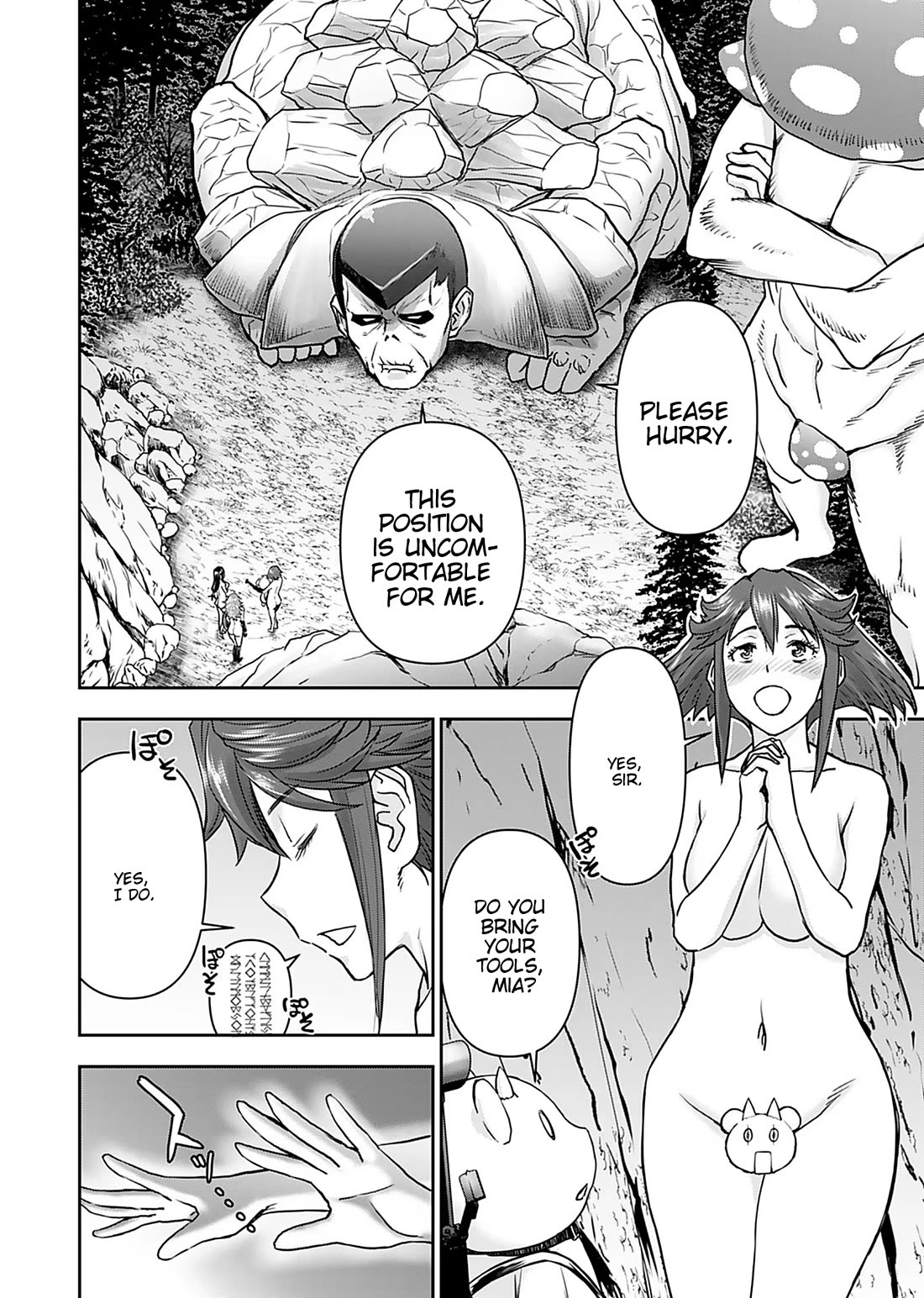 Isekai Sniper Is the Female Warrior's Mofumofu Pet Chapter 14 page 6 - Chapter 14: Rescue! Mithril Blacksmith (Final Part)