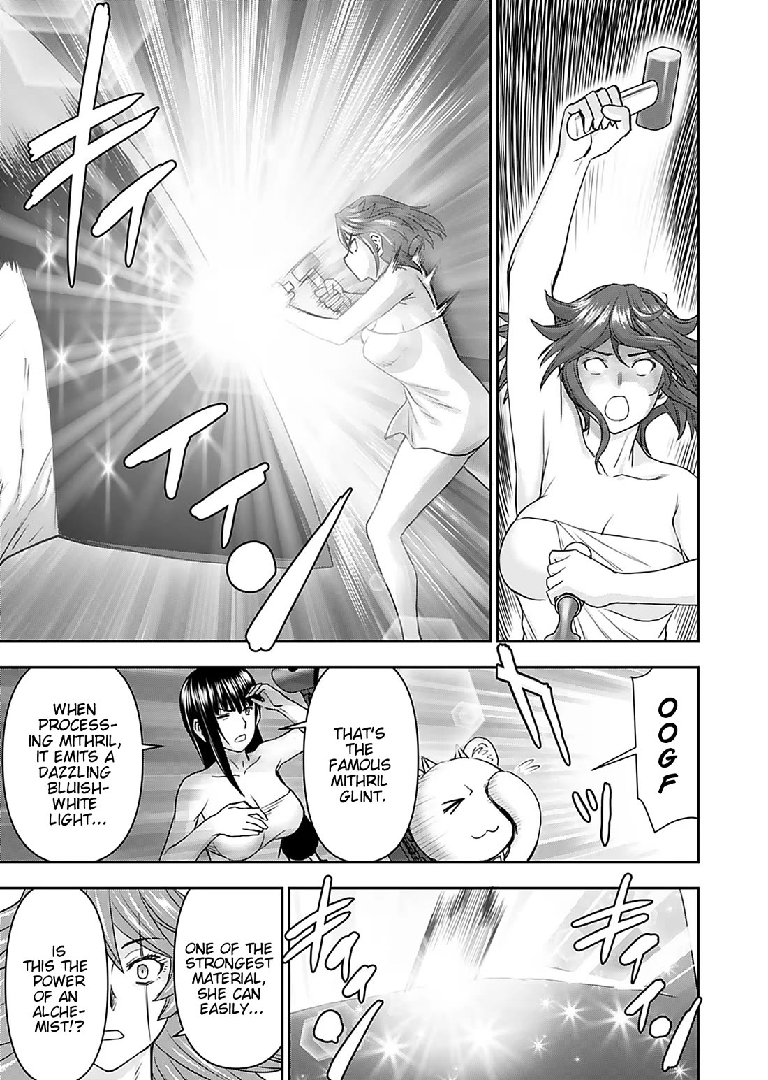 Isekai Sniper Is the Female Warrior's Mofumofu Pet Chapter 14 page 9 - Chapter 14: Rescue! Mithril Blacksmith (Final Part)