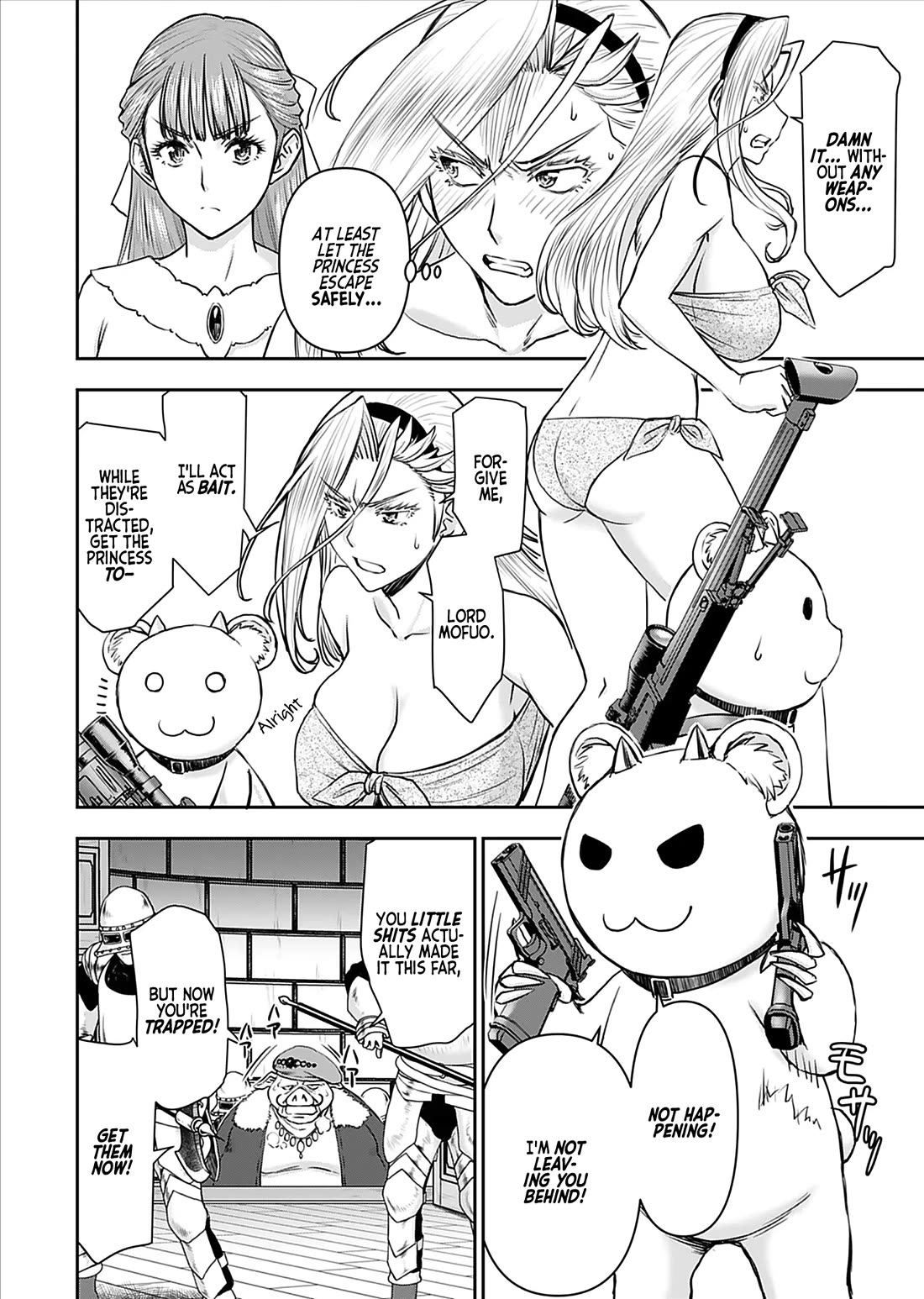 Isekai Sniper Is the Female Warrior's Mofumofu Pet Chapter 17 page 4 - Chapter 17: The Breeder Hunt (Part 3)