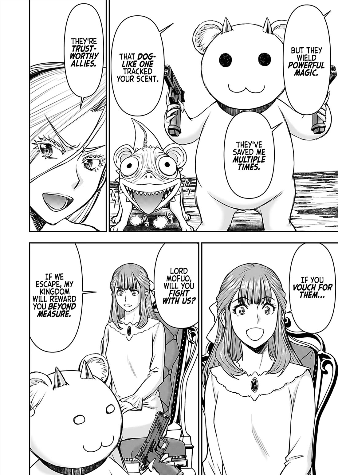 Isekai Sniper Is the Female Warrior's Mofumofu Pet Chapter 17 page 6 - Chapter 17: The Breeder Hunt (Part 3)