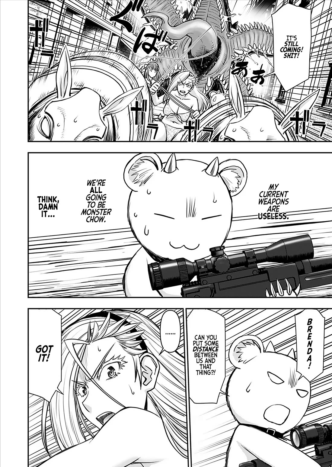 Isekai Sniper Is the Female Warrior's Mofumofu Pet Chapter 18 page 8 - Chapter 18: The Breeder Hunt (Part 4)