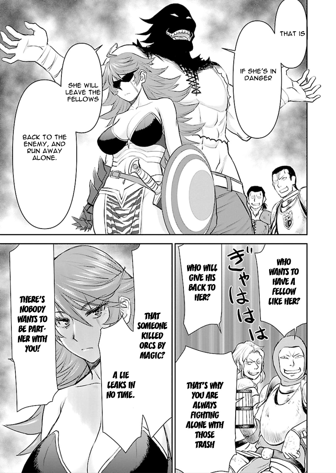 Isekai Sniper Is the Female Warrior's Mofumofu Pet Chapter 2 page 13 - Chapter 2: Bloody Battle Guild Bar