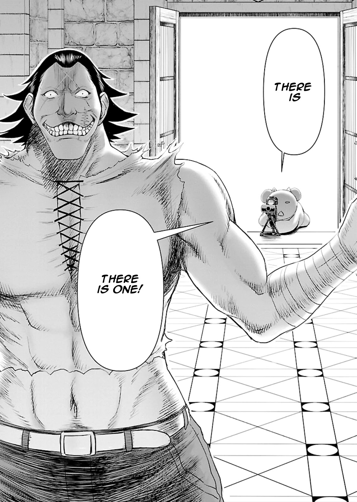 Isekai Sniper Is the Female Warrior's Mofumofu Pet Chapter 2 page 14 - Chapter 2: Bloody Battle Guild Bar