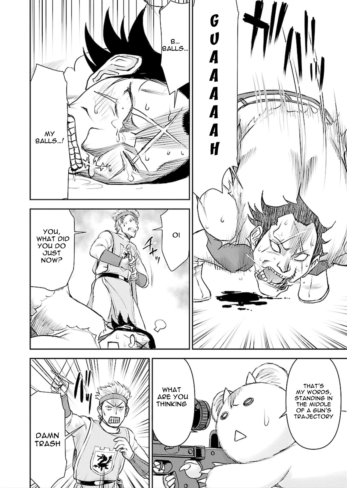 Isekai Sniper Is the Female Warrior's Mofumofu Pet Chapter 2 page 18 - Chapter 2: Bloody Battle Guild Bar