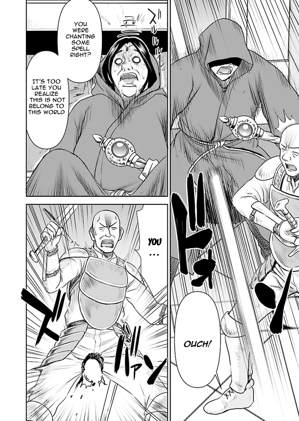 Isekai Sniper Is the Female Warrior's Mofumofu Pet Chapter 2 page 20 - Chapter 2: Bloody Battle Guild Bar
