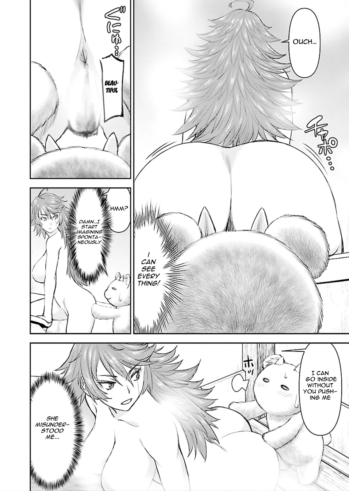 Isekai Sniper Is the Female Warrior's Mofumofu Pet Chapter 2 page 28 - Chapter 2: Bloody Battle Guild Bar