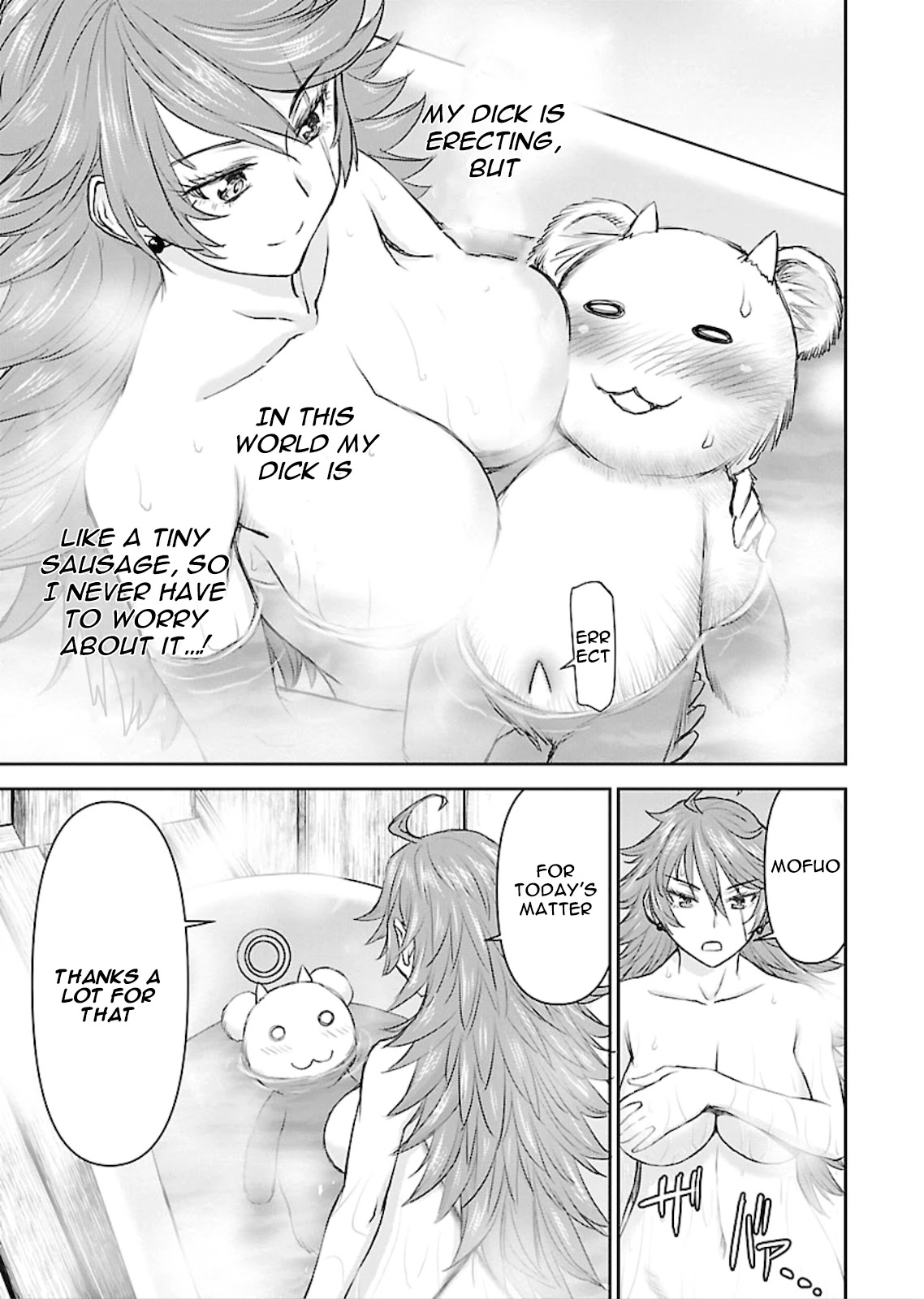 Isekai Sniper Is the Female Warrior's Mofumofu Pet Chapter 2 page 31 - Chapter 2: Bloody Battle Guild Bar