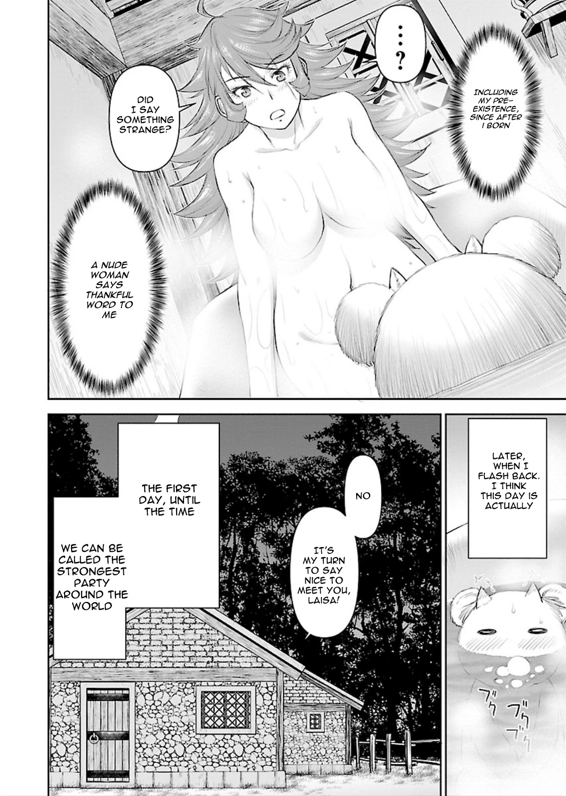 Isekai Sniper Is the Female Warrior's Mofumofu Pet Chapter 2 page 32 - Chapter 2: Bloody Battle Guild Bar