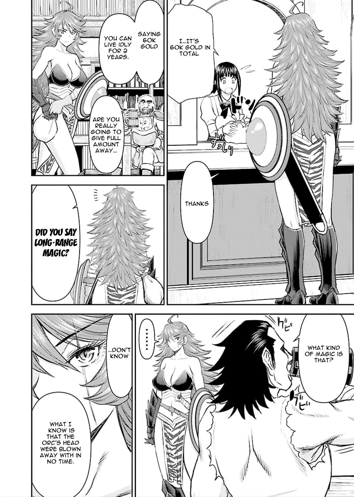 Isekai Sniper Is the Female Warrior's Mofumofu Pet Chapter 2 page 8 - Chapter 2: Bloody Battle Guild Bar