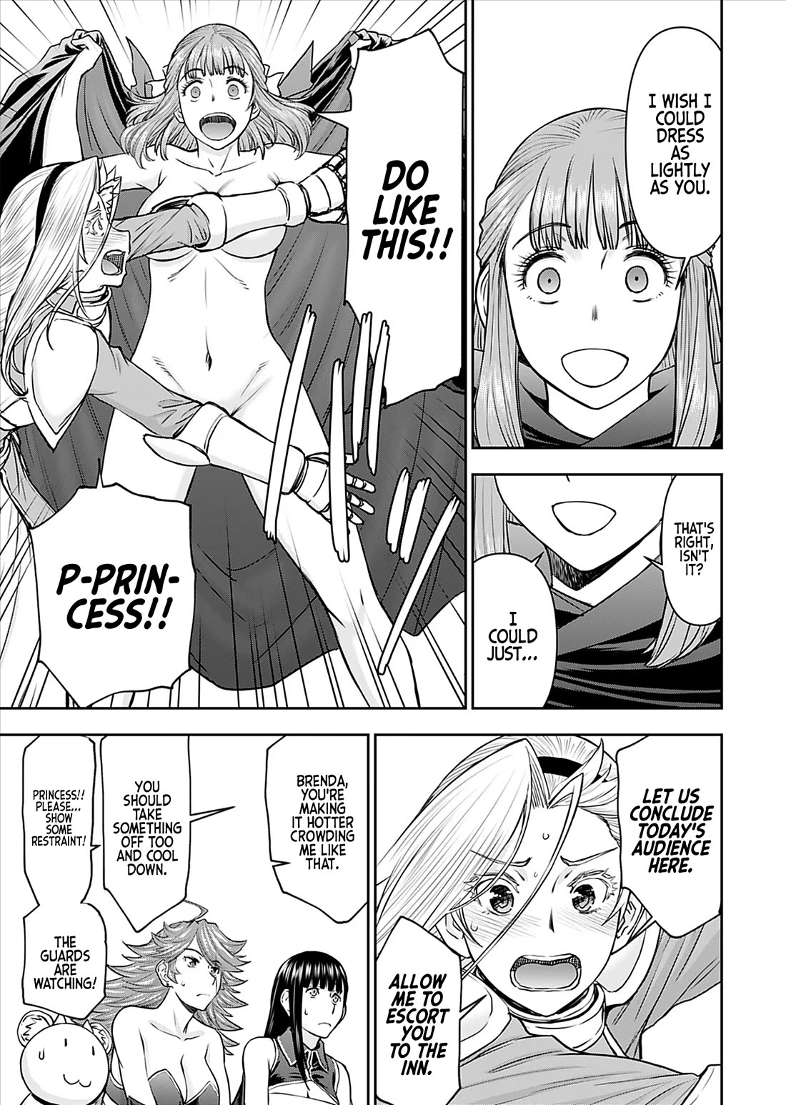 Isekai Sniper Is the Female Warrior's Mofumofu Pet Chapter 21 page 6 - Chapter 21: The Princess's Transformation (Part 1)