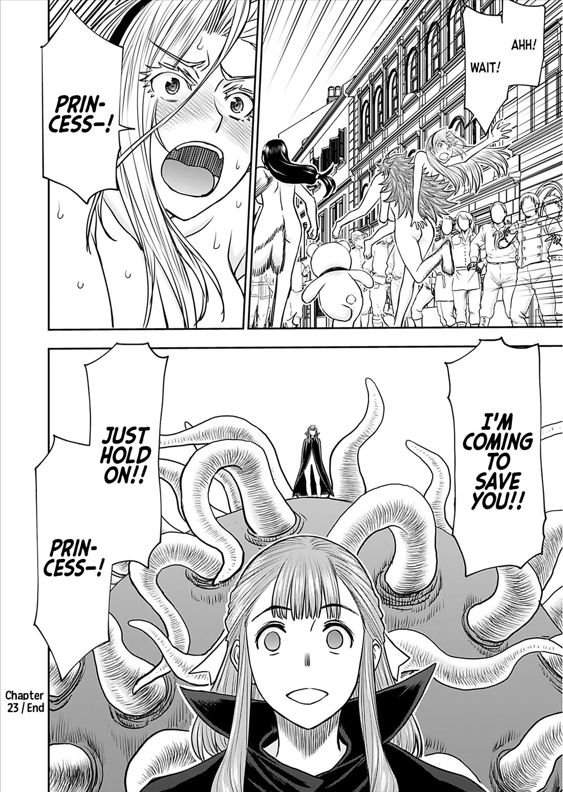 Isekai Sniper Is the Female Warrior's Mofumofu Pet Chapter 23 page 24 - Chapter 23: The Princess's Transformation (Part 3)