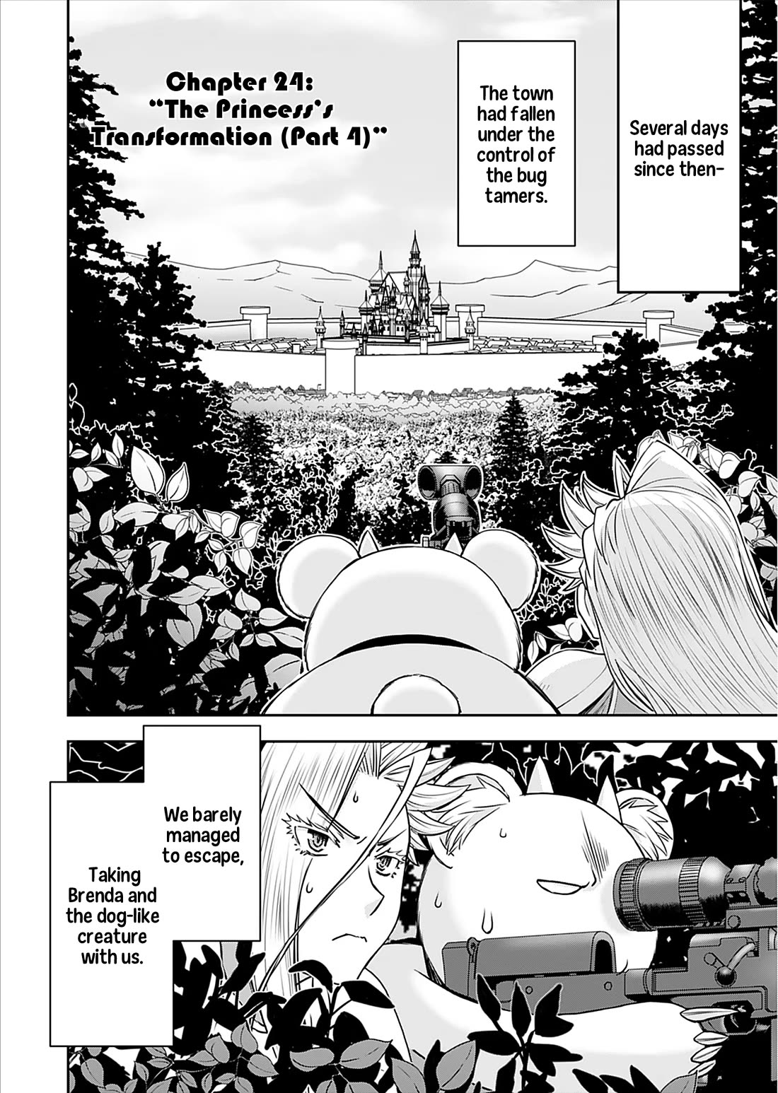 Isekai Sniper Is the Female Warrior's Mofumofu Pet Chapter 24 page 3 - Chapter 24: The Princess's Transformation (Part 4)