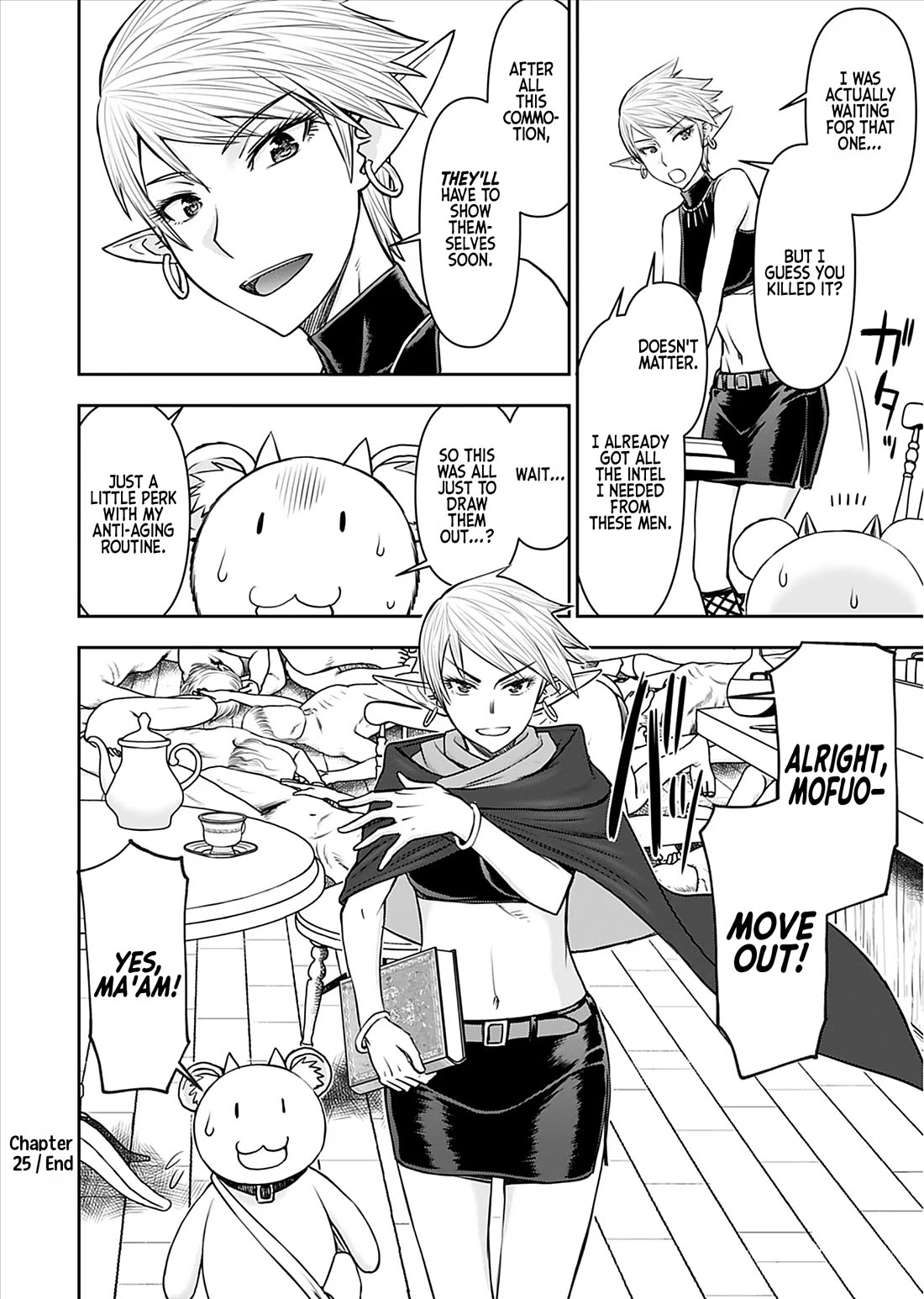 Isekai Sniper Is the Female Warrior's Mofumofu Pet Chapter 25 page 24 - Chapter 25: The Princess's Transformation (Part 5)