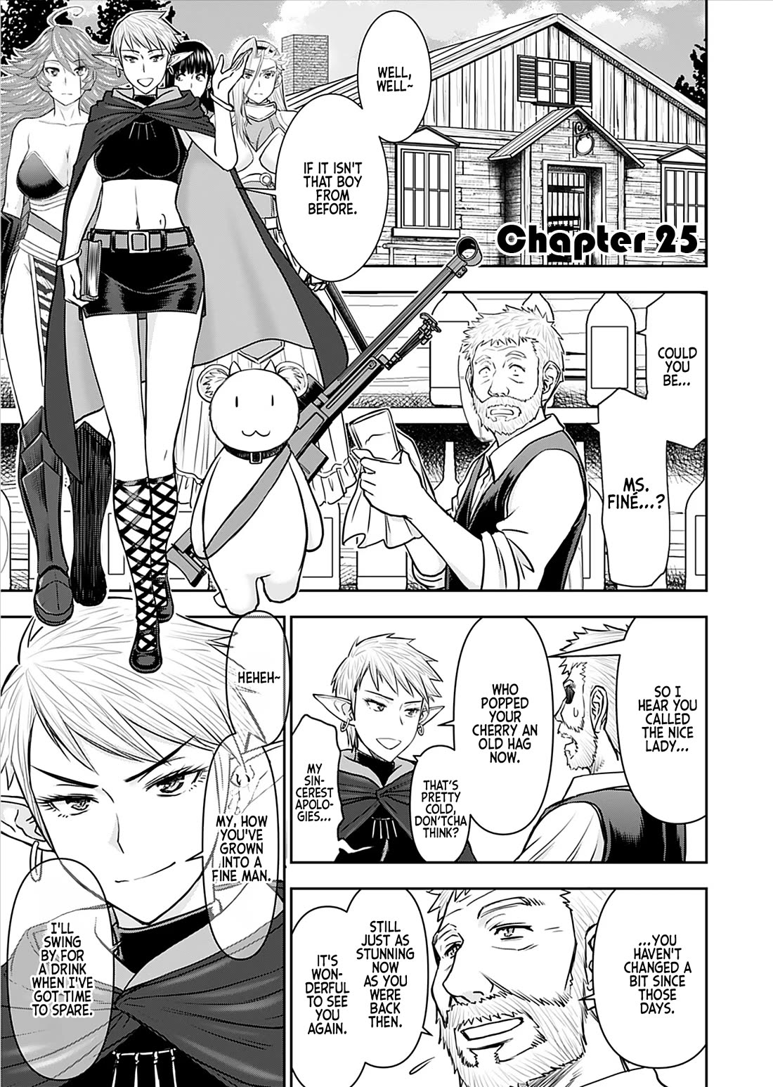 Isekai Sniper Is the Female Warrior's Mofumofu Pet Chapter 25 page 3 - Chapter 25: The Princess's Transformation (Part 5)
