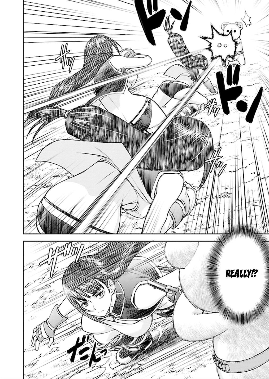Isekai Sniper Is the Female Warrior's Mofumofu Pet Chapter 3 page 10 - Chapter 3: Break in! Bounty Hunter Erika (Part 1)