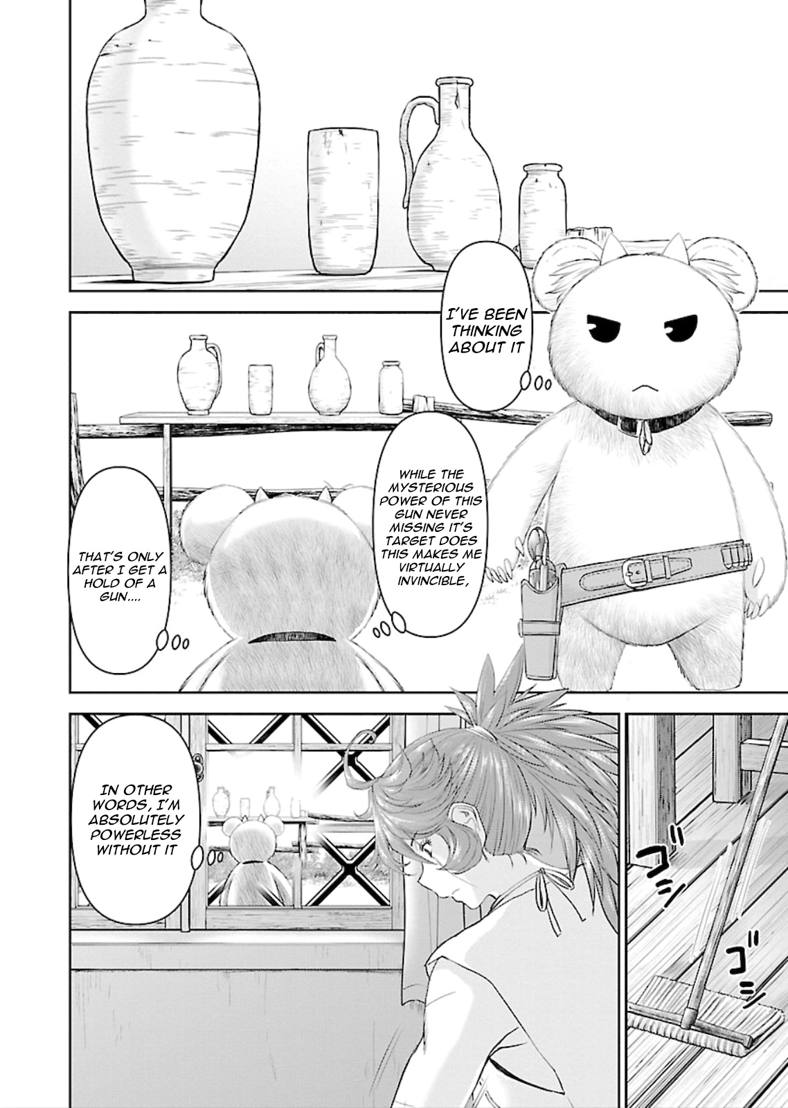 Isekai Sniper Is the Female Warrior's Mofumofu Pet Chapter 3 page 6 - Chapter 3: Break in! Bounty Hunter Erika (Part 1)