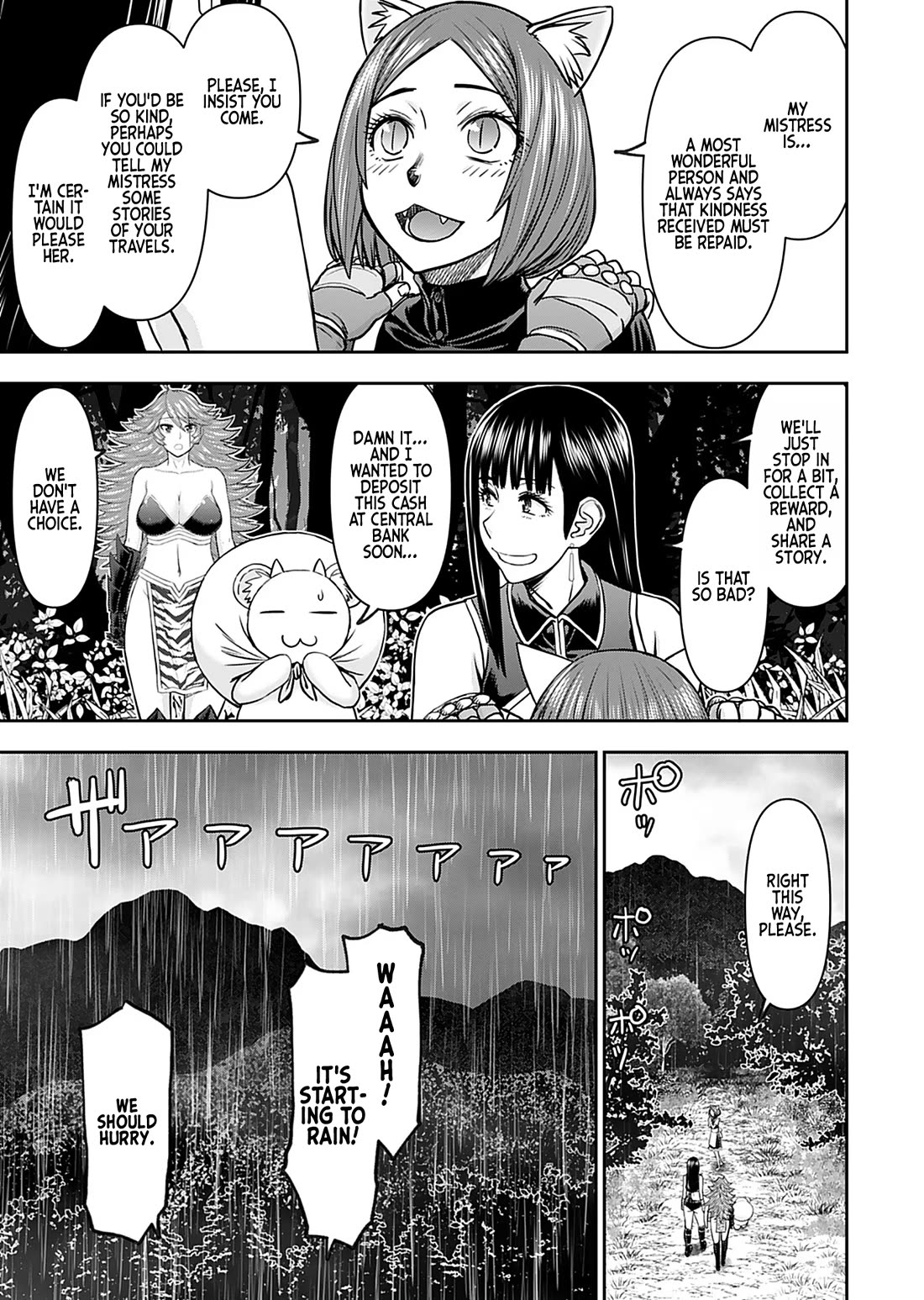 Isekai Sniper Is the Female Warrior's Mofumofu Pet Chapter 32 page 12 - Chapter 32: The Deep Mountain Mansion (Part 1)