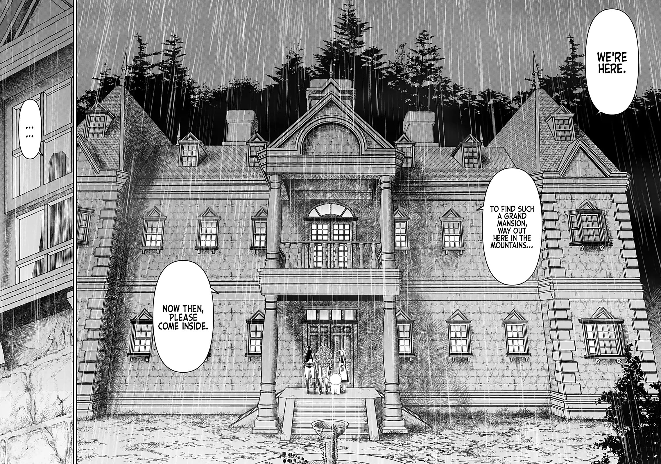 Isekai Sniper Is the Female Warrior's Mofumofu Pet Chapter 32 page 13 - Chapter 32: The Deep Mountain Mansion (Part 1)