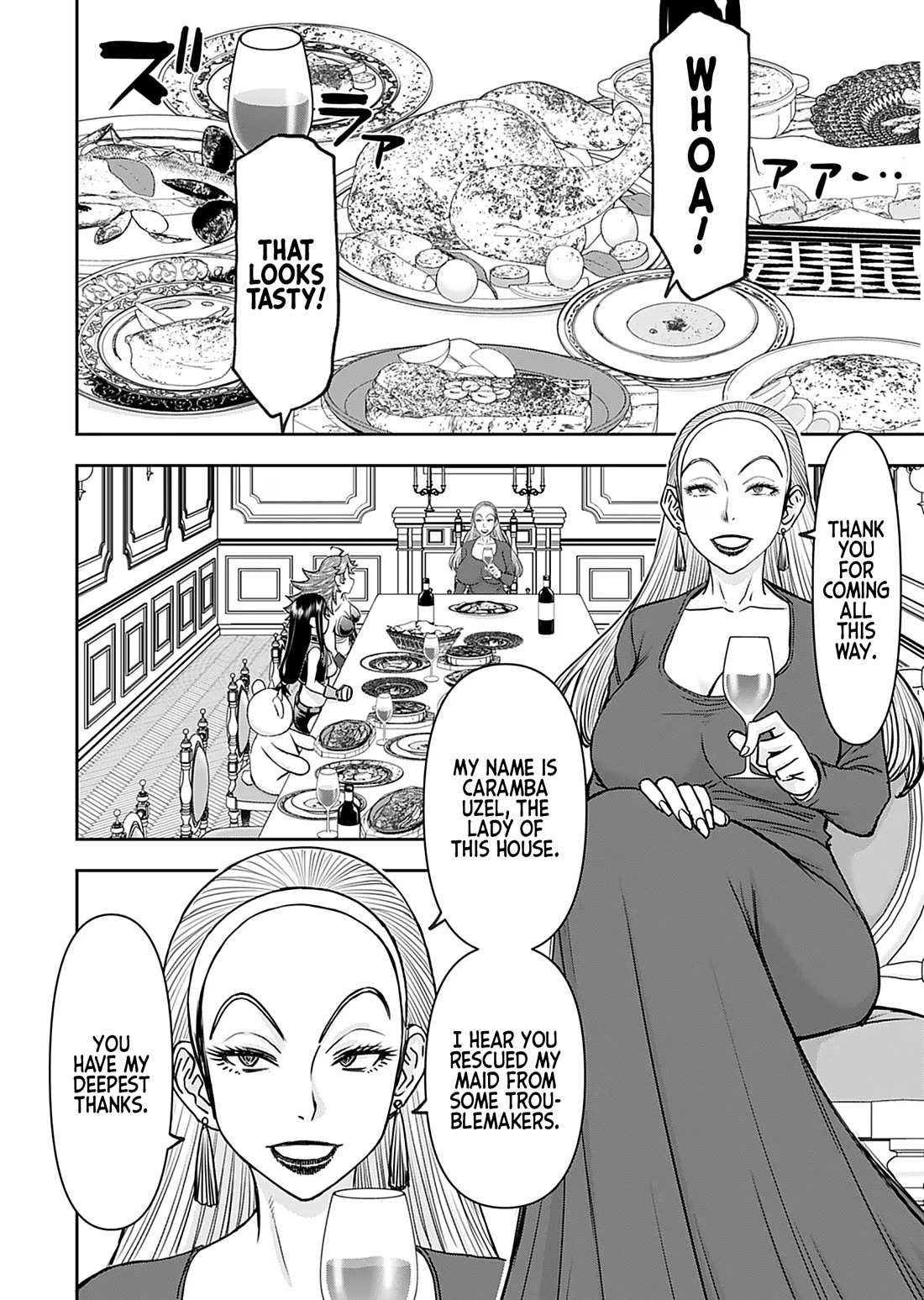 Isekai Sniper Is the Female Warrior's Mofumofu Pet Chapter 32 page 16 - Chapter 32: The Deep Mountain Mansion (Part 1)