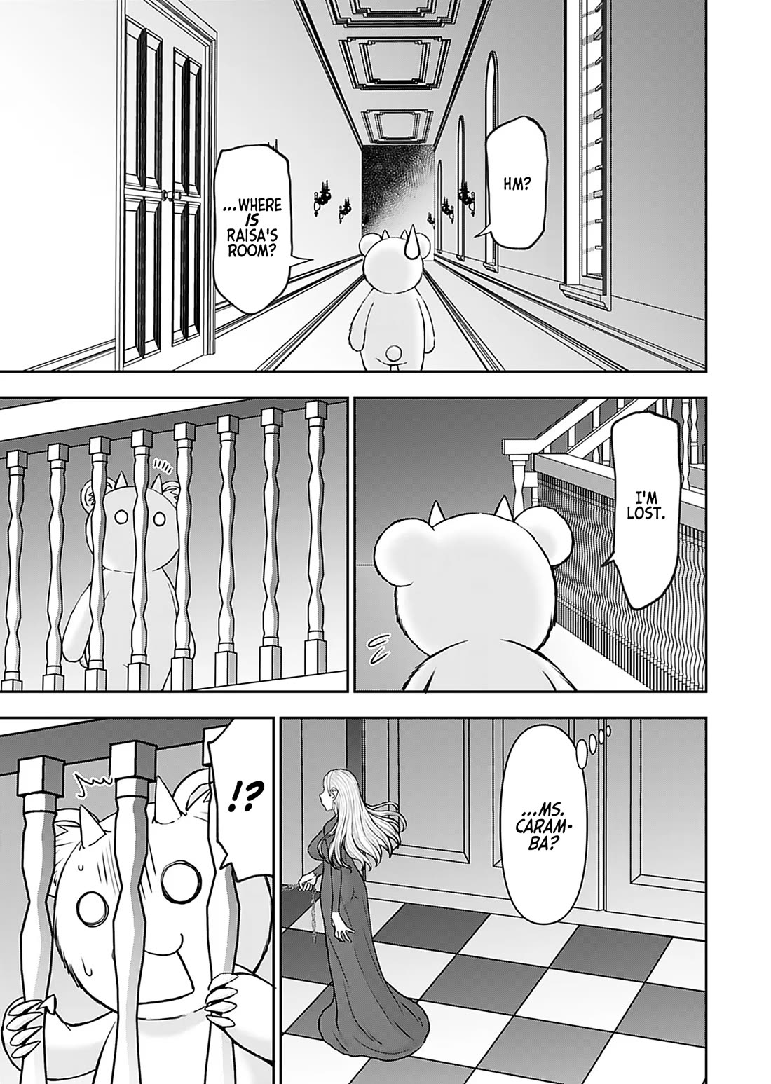 Isekai Sniper Is the Female Warrior's Mofumofu Pet Chapter 32 page 21 - Chapter 32: The Deep Mountain Mansion (Part 1)