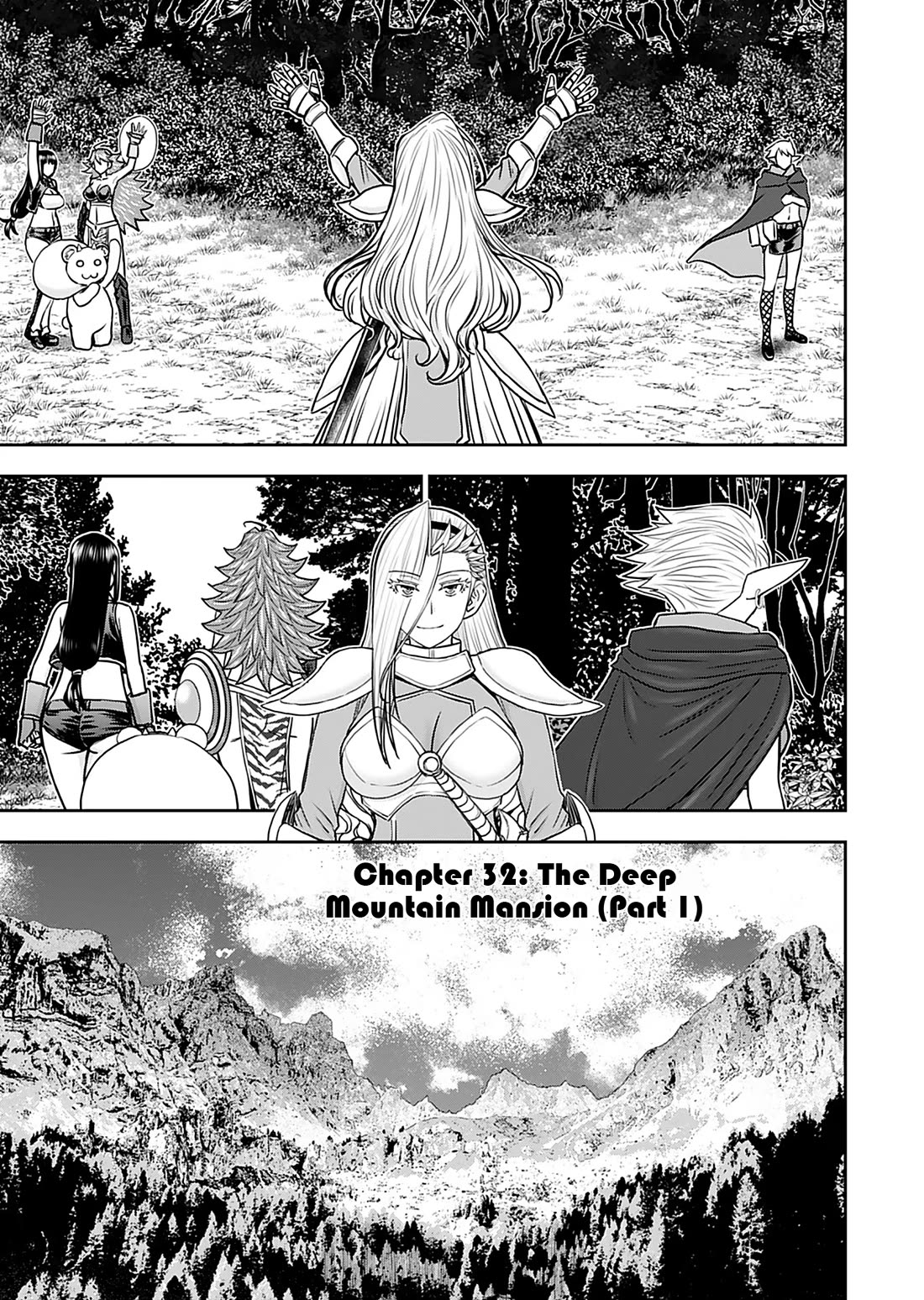 Isekai Sniper Is the Female Warrior's Mofumofu Pet Chapter 32 page 4 - Chapter 32: The Deep Mountain Mansion (Part 1)