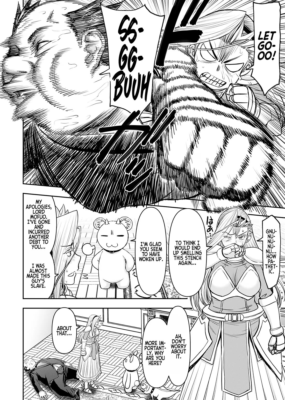 Isekai Sniper Is the Female Warrior's Mofumofu Pet Chapter 34 page 13 - Chapter 34: The Deep Mountain Mansion (Part 3)