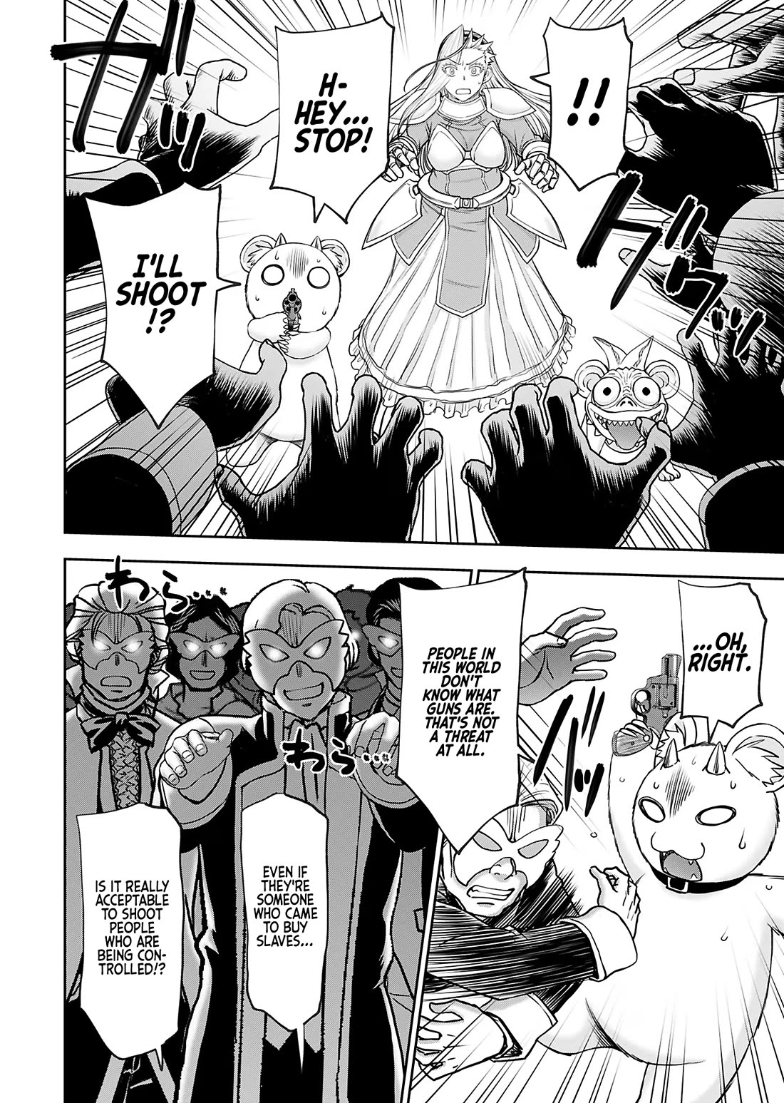 Isekai Sniper Is the Female Warrior's Mofumofu Pet Chapter 34 page 22 - Chapter 34: The Deep Mountain Mansion (Part 3)