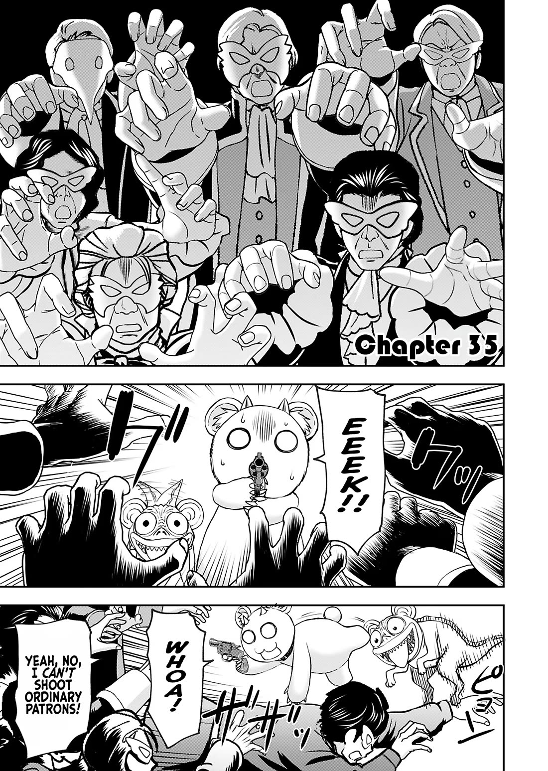 Isekai Sniper Is the Female Warrior's Mofumofu Pet Chapter 35 page 2 - Chapter 35: The Deep Mountain Mansion (Part 4)