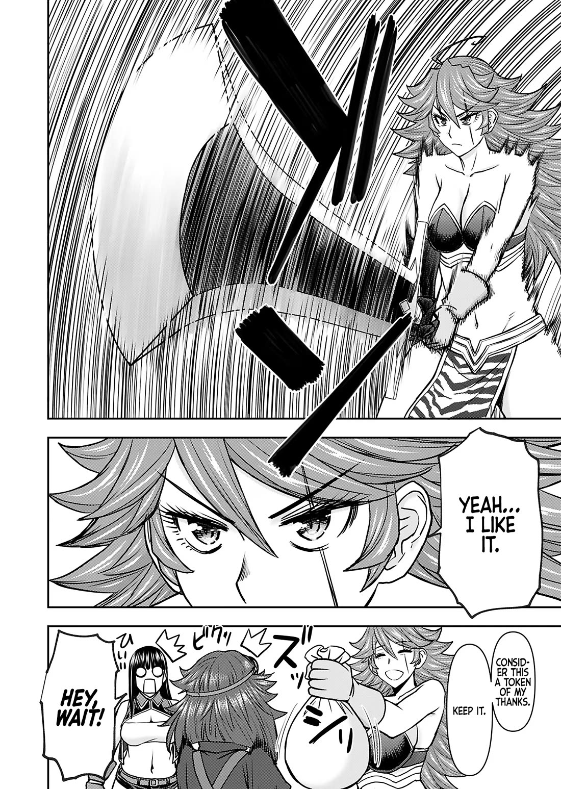 Isekai Sniper Is the Female Warrior's Mofumofu Pet Chapter 37 page 14 - Chapter 37: The Mithril Sword (Part 1)