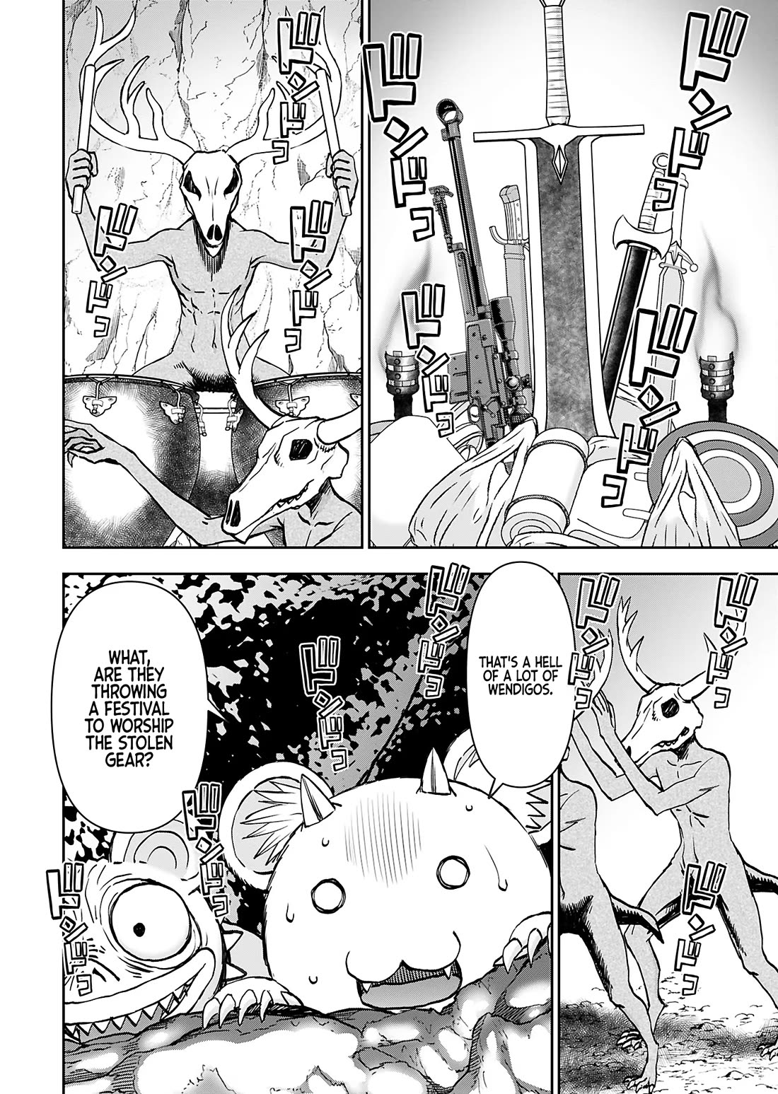 Isekai Sniper Is the Female Warrior's Mofumofu Pet Chapter 38 page 20 - Chapter 38: The Mithril Sword (Part 2)