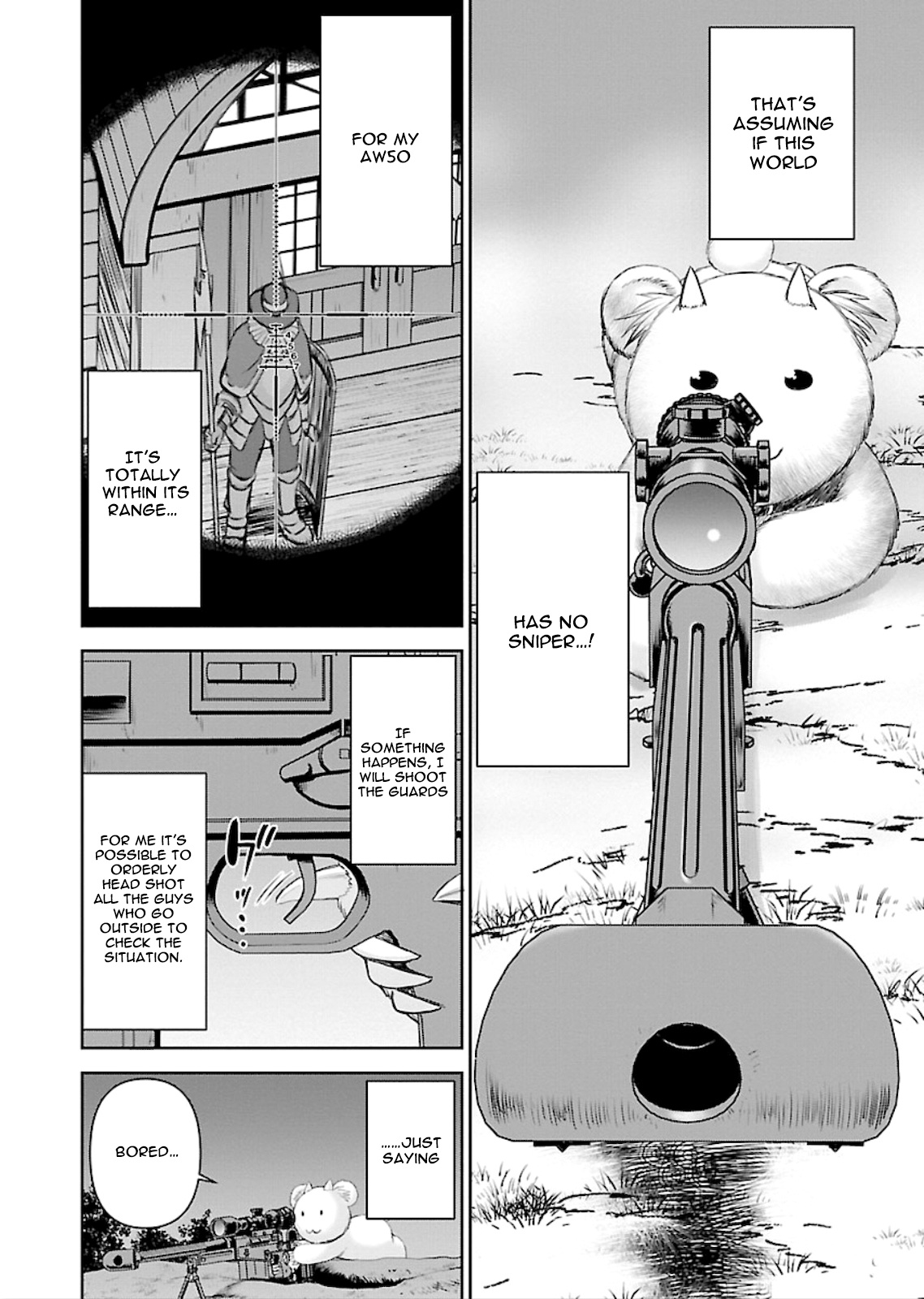Isekai Sniper Is the Female Warrior's Mofumofu Pet Chapter 4 page 18 - Chapter 4: Break in! Bounty Hunter Erika (Part 2)