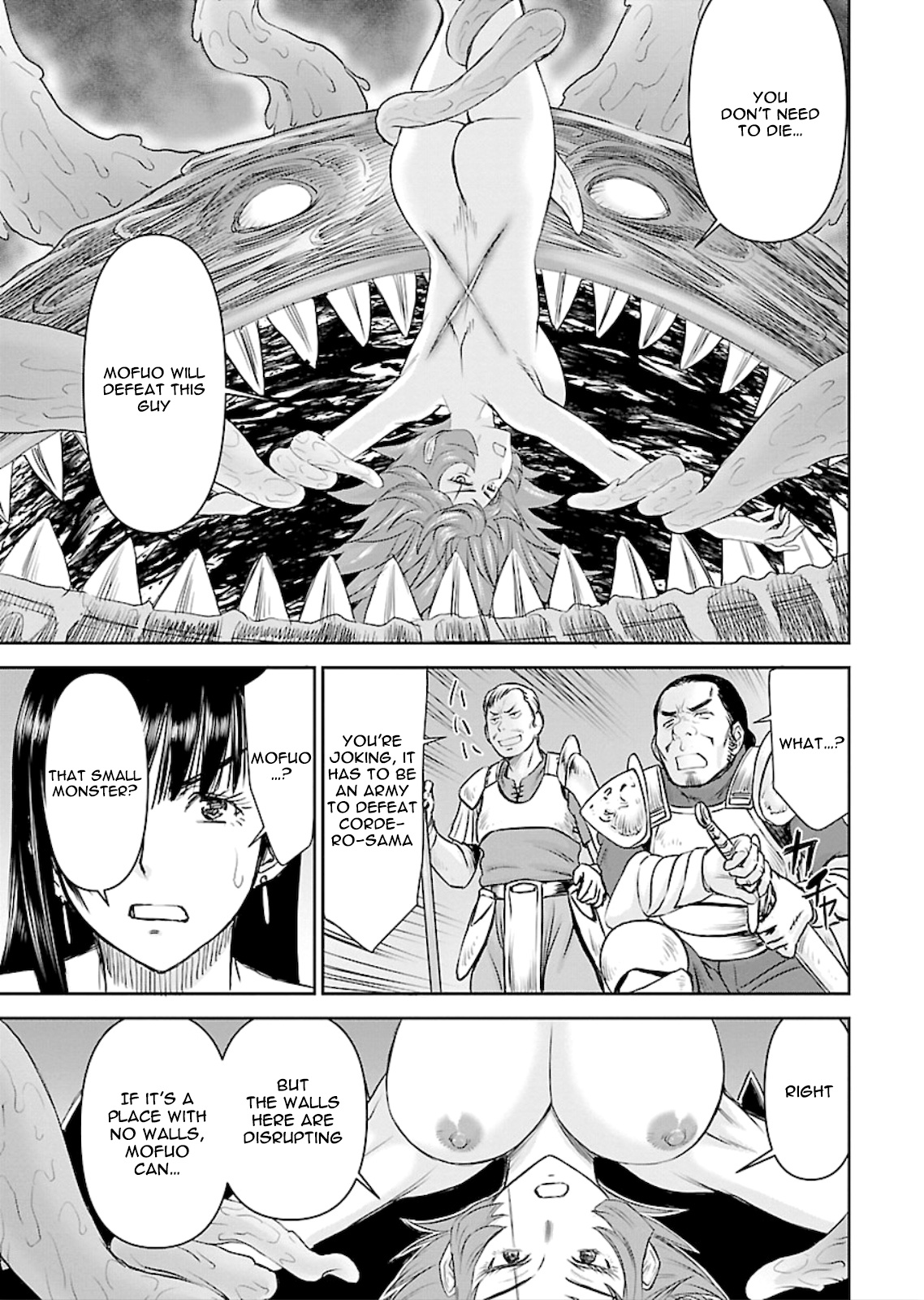 Isekai Sniper Is the Female Warrior's Mofumofu Pet Chapter 4 page 21 - Chapter 4: Break in! Bounty Hunter Erika (Part 2)