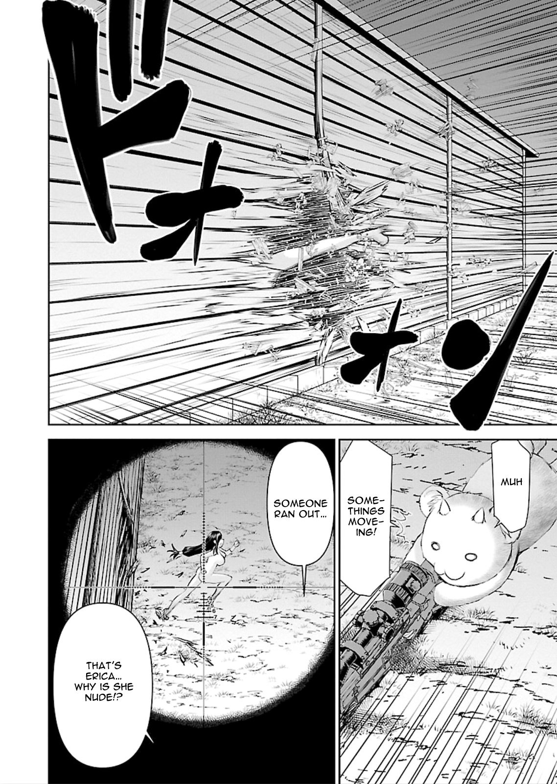 Isekai Sniper Is the Female Warrior's Mofumofu Pet Chapter 4 page 26 - Chapter 4: Break in! Bounty Hunter Erika (Part 2)