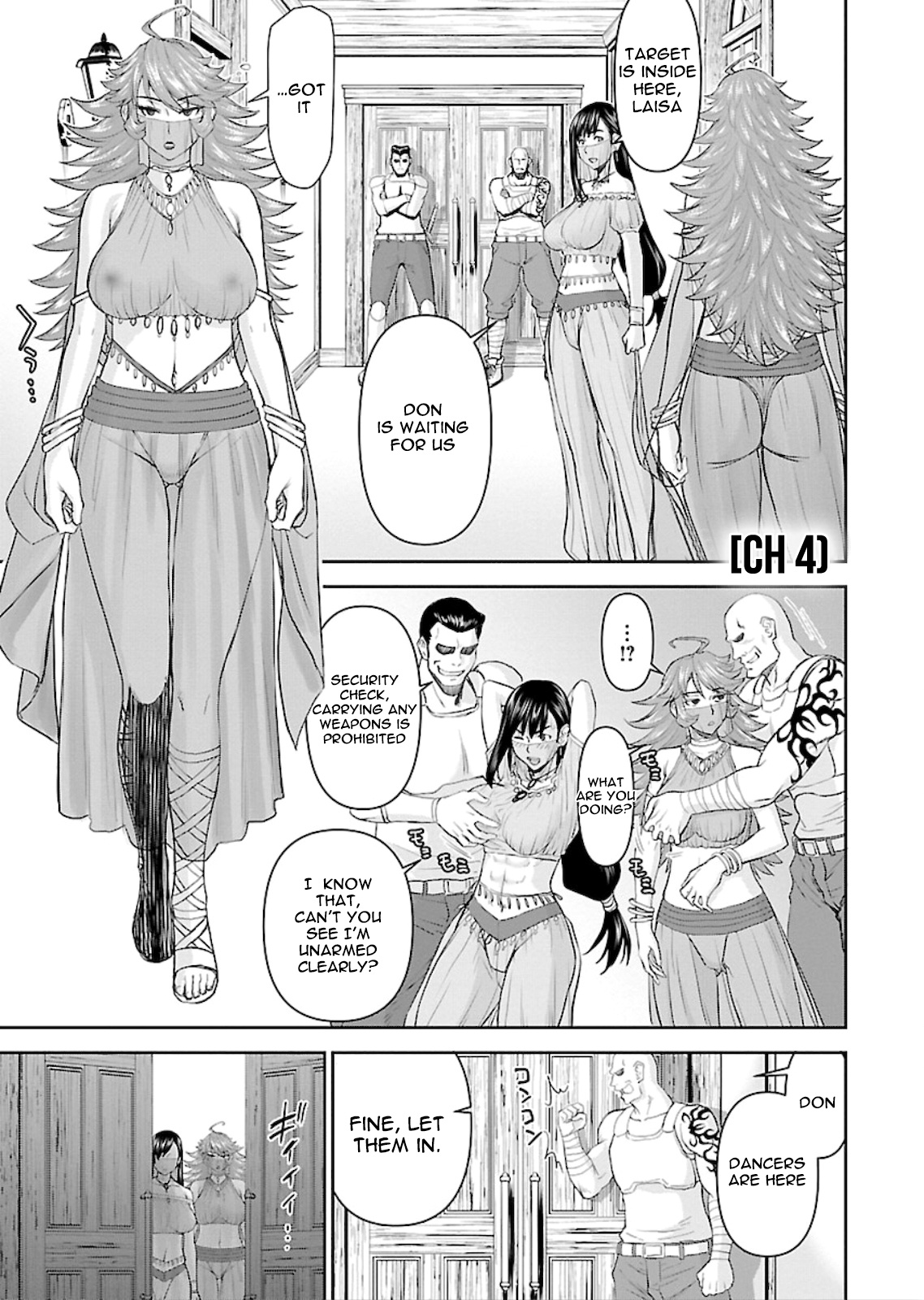 Isekai Sniper Is the Female Warrior's Mofumofu Pet Chapter 4 page 3 - Chapter 4: Break in! Bounty Hunter Erika (Part 2)
