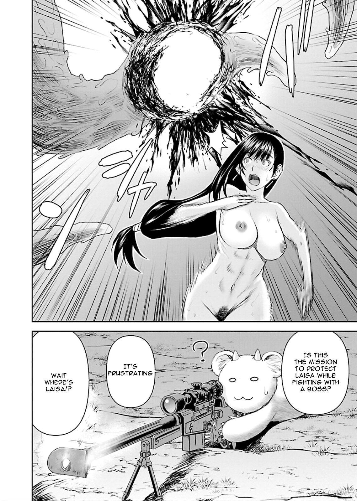 Isekai Sniper Is the Female Warrior's Mofumofu Pet Chapter 4 page 30 - Chapter 4: Break in! Bounty Hunter Erika (Part 2)