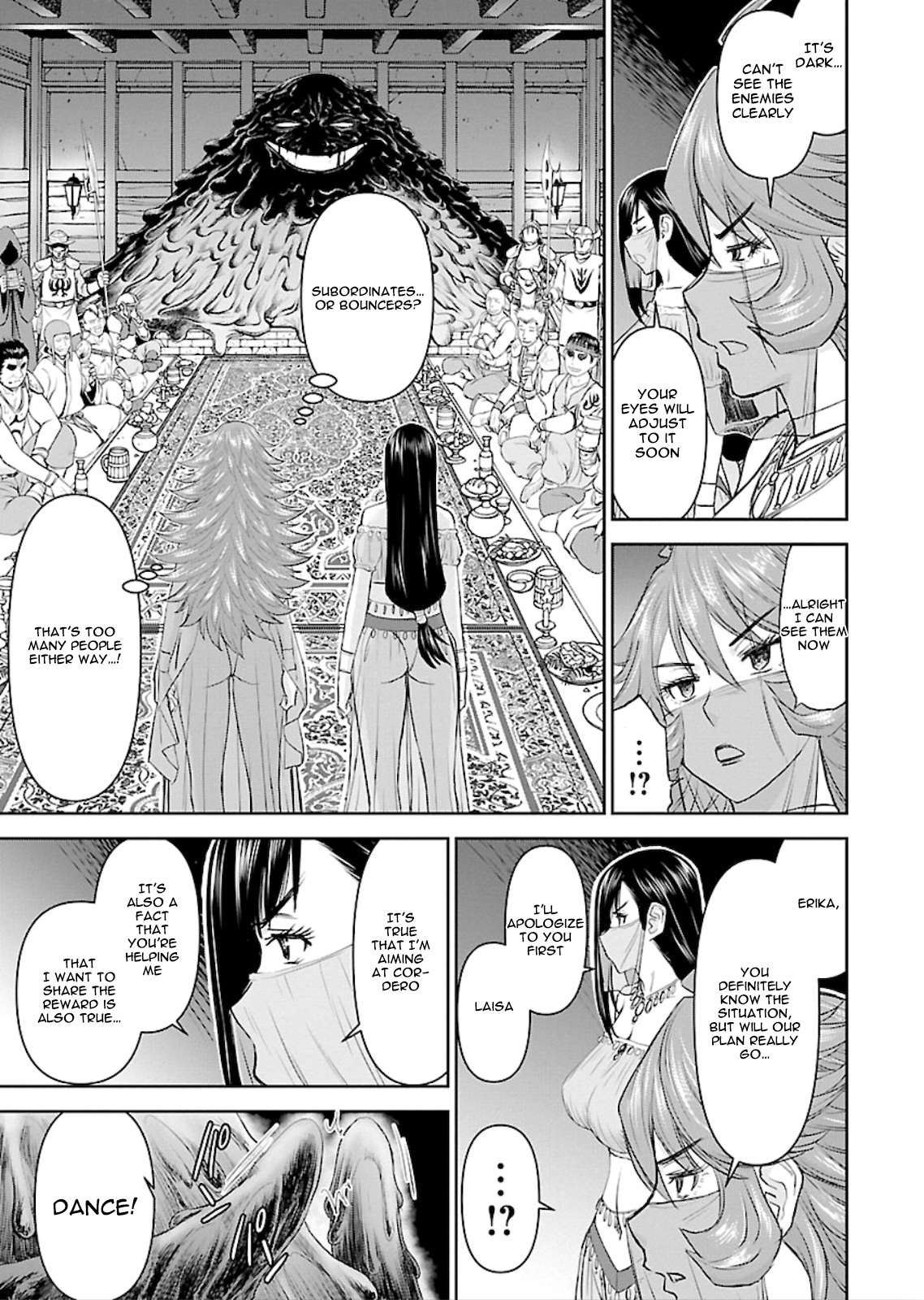 Isekai Sniper Is the Female Warrior's Mofumofu Pet Chapter 4 page 5 - Chapter 4: Break in! Bounty Hunter Erika (Part 2)