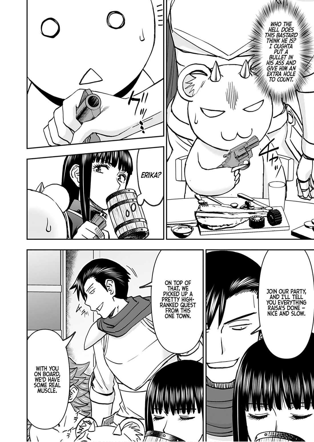 Isekai Sniper Is the Female Warrior's Mofumofu Pet Chapter 43 page 15 - Chapter 43: Raisa of the Coward's Scar (Part 1)