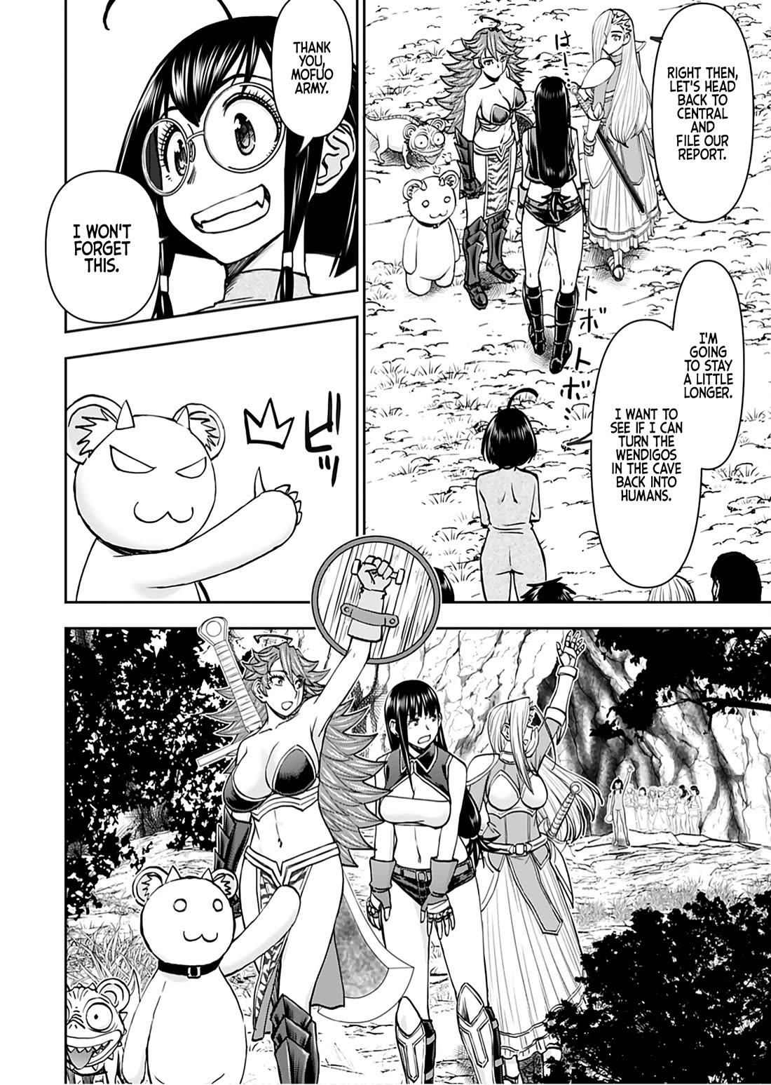 Isekai Sniper Is the Female Warrior's Mofumofu Pet Chapter 43 page 5 - Chapter 43: Raisa of the Coward's Scar (Part 1)