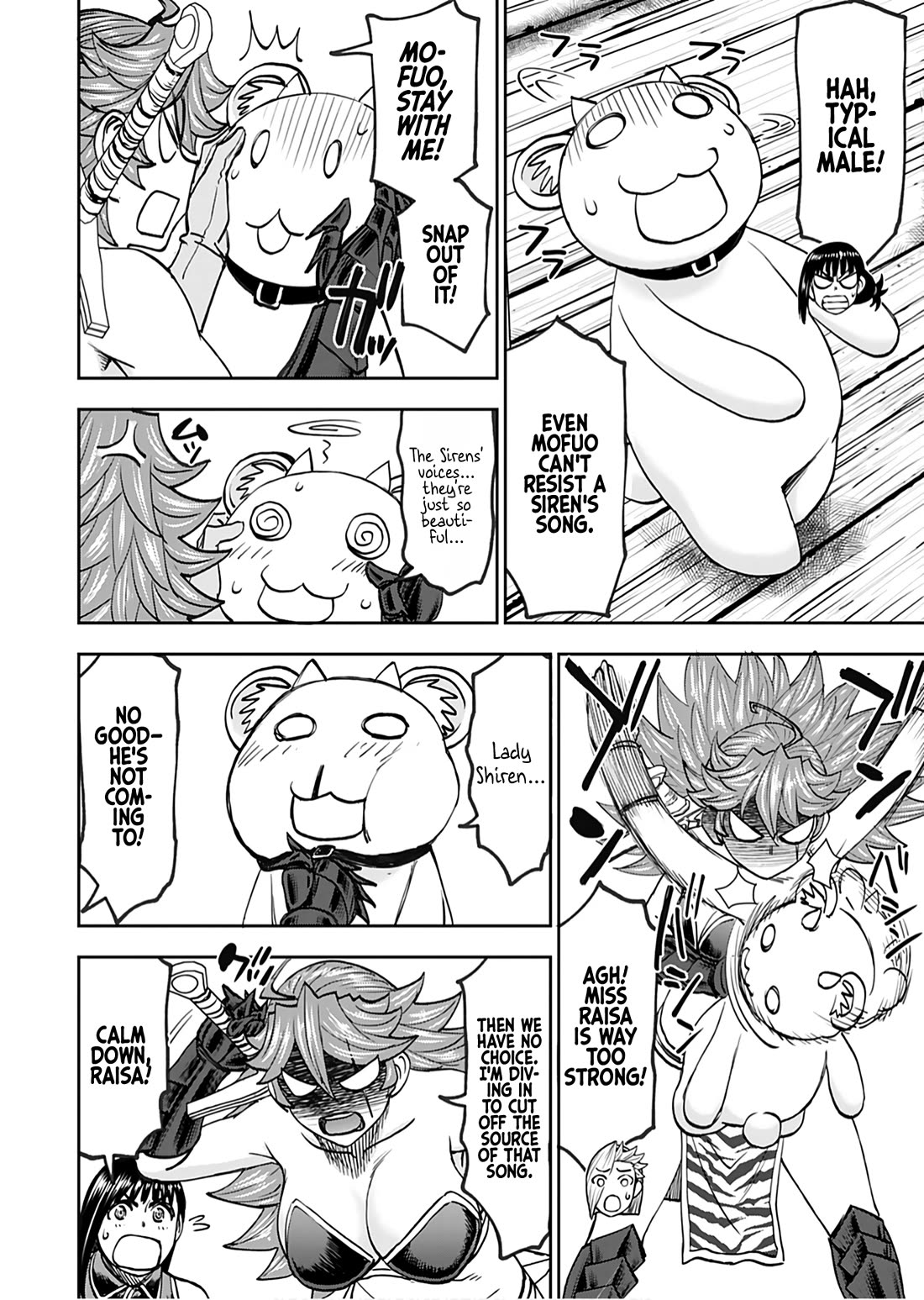 Isekai Sniper Is the Female Warrior's Mofumofu Pet Chapter 44 page 21 - Chapter 44: Raisa of the Coward's Scar (Part 2)