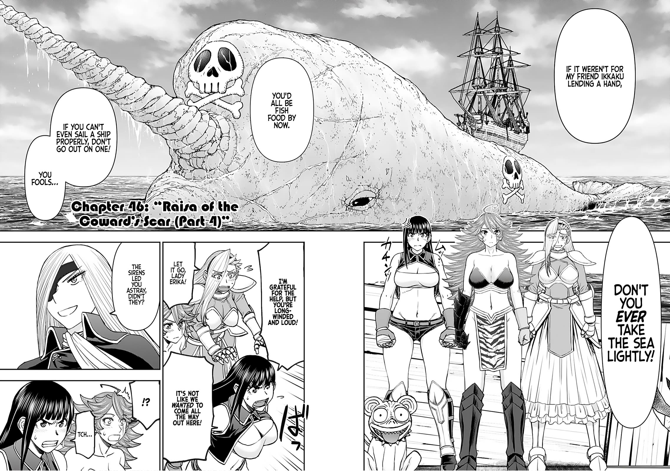 Isekai Sniper Is the Female Warrior's Mofumofu Pet Chapter 46 page 4 - Chapter 46: Raisa of the Coward's Scar (Part 4)