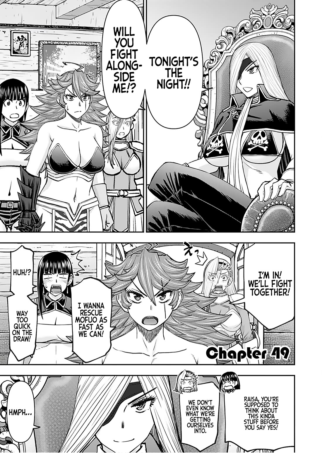 Isekai Sniper Is the Female Warrior's Mofumofu Pet Chapter 49 page 2 - Chapter 49: Raisa of the Coward's Scar (Part 7)