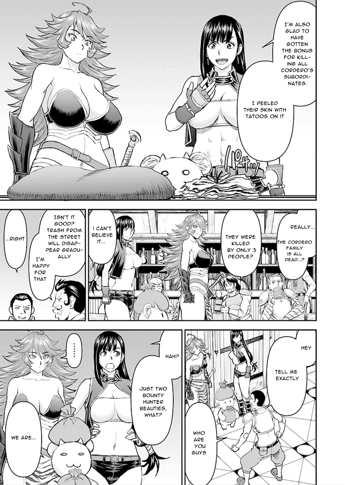Isekai Sniper Is the Female Warrior's Mofumofu Pet Chapter 5 page 27 - Chapter 5: Break in! Bounty Hunter Erika (Part 3)