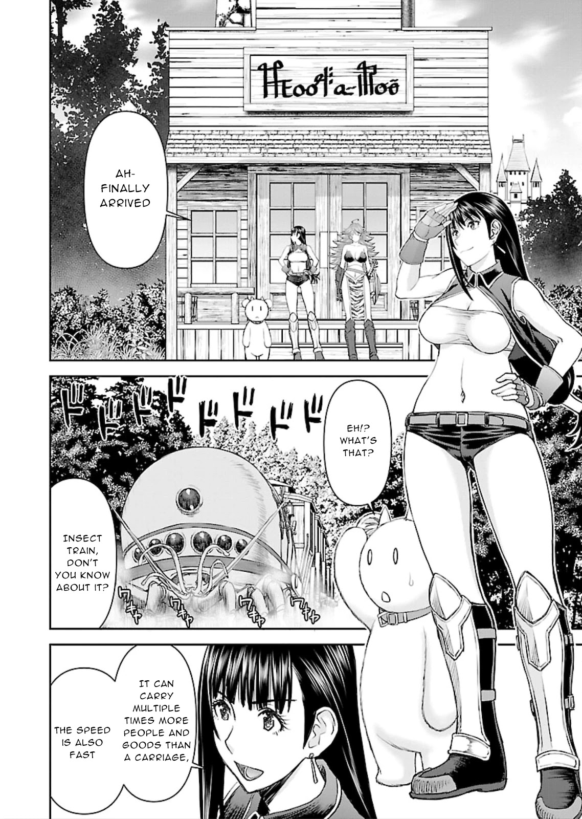 Isekai Sniper Is the Female Warrior's Mofumofu Pet Chapter 6 page 20 - Chapter 6: Dishonored! packed molester carriage (part 1)