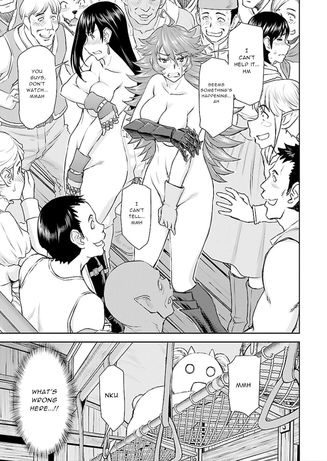 Isekai Sniper Is the Female Warrior's Mofumofu Pet Chapter 6 page 31 - Chapter 6: Dishonored! packed molester carriage (part 1)