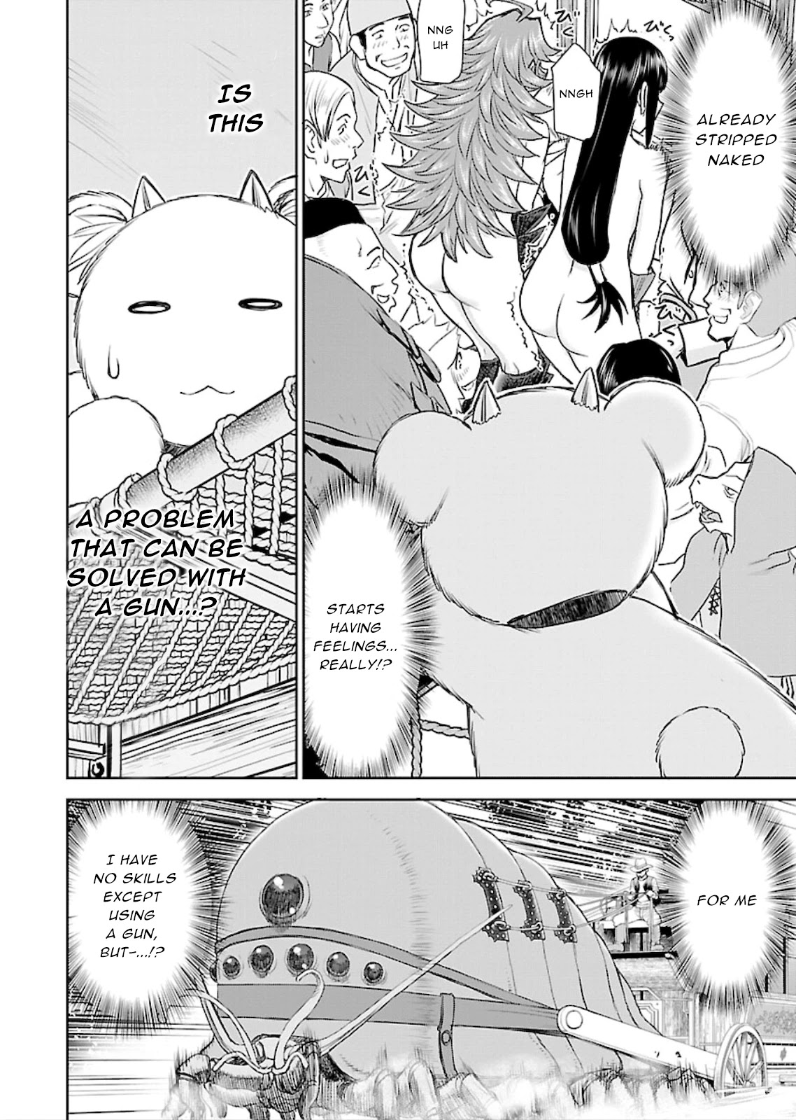 Isekai Sniper Is the Female Warrior's Mofumofu Pet Chapter 6 page 32 - Chapter 6: Dishonored! packed molester carriage (part 1)