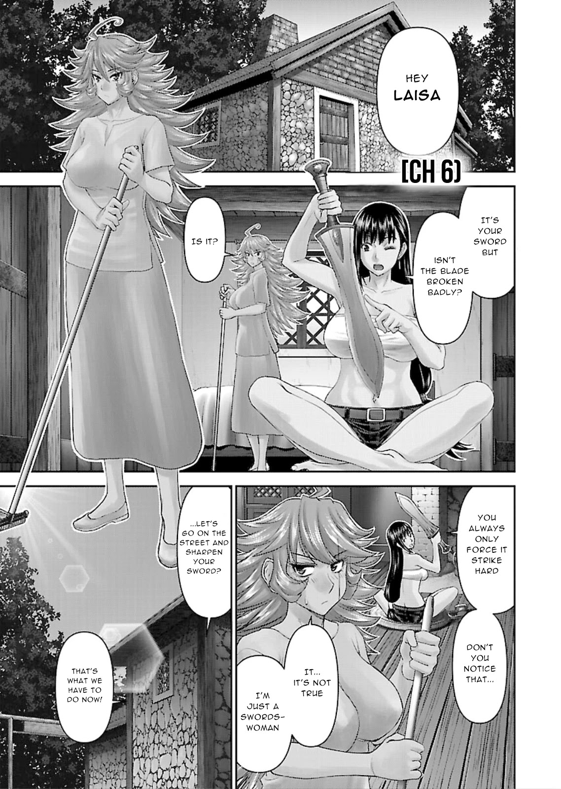 Isekai Sniper Is the Female Warrior's Mofumofu Pet Chapter 6 page 4 - Chapter 6: Dishonored! packed molester carriage (part 1)