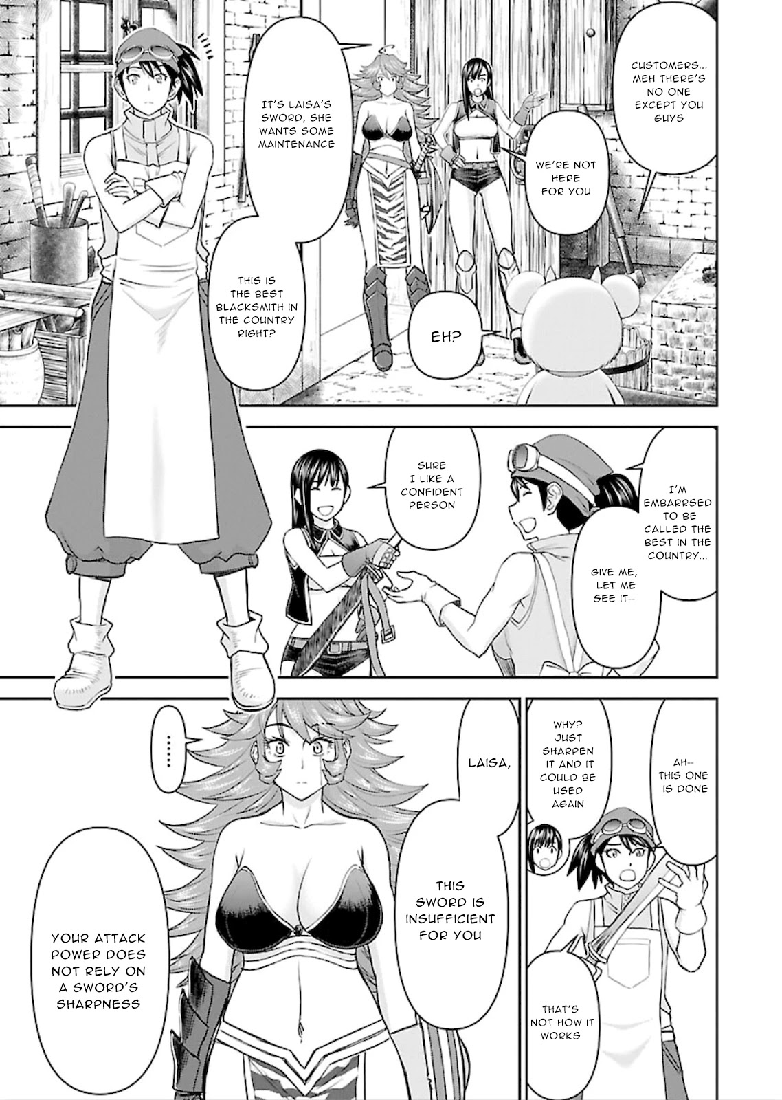 Isekai Sniper Is the Female Warrior's Mofumofu Pet Chapter 6 page 7 - Chapter 6: Dishonored! packed molester carriage (part 1)